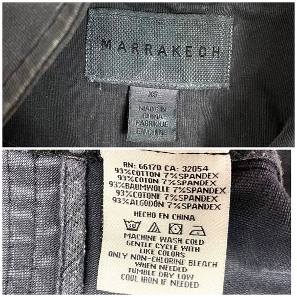 MARRAKECH Anthropologie Nadia Double Breasted Military Moto Jacket in Gray Sz XS - Picture 6 of 9